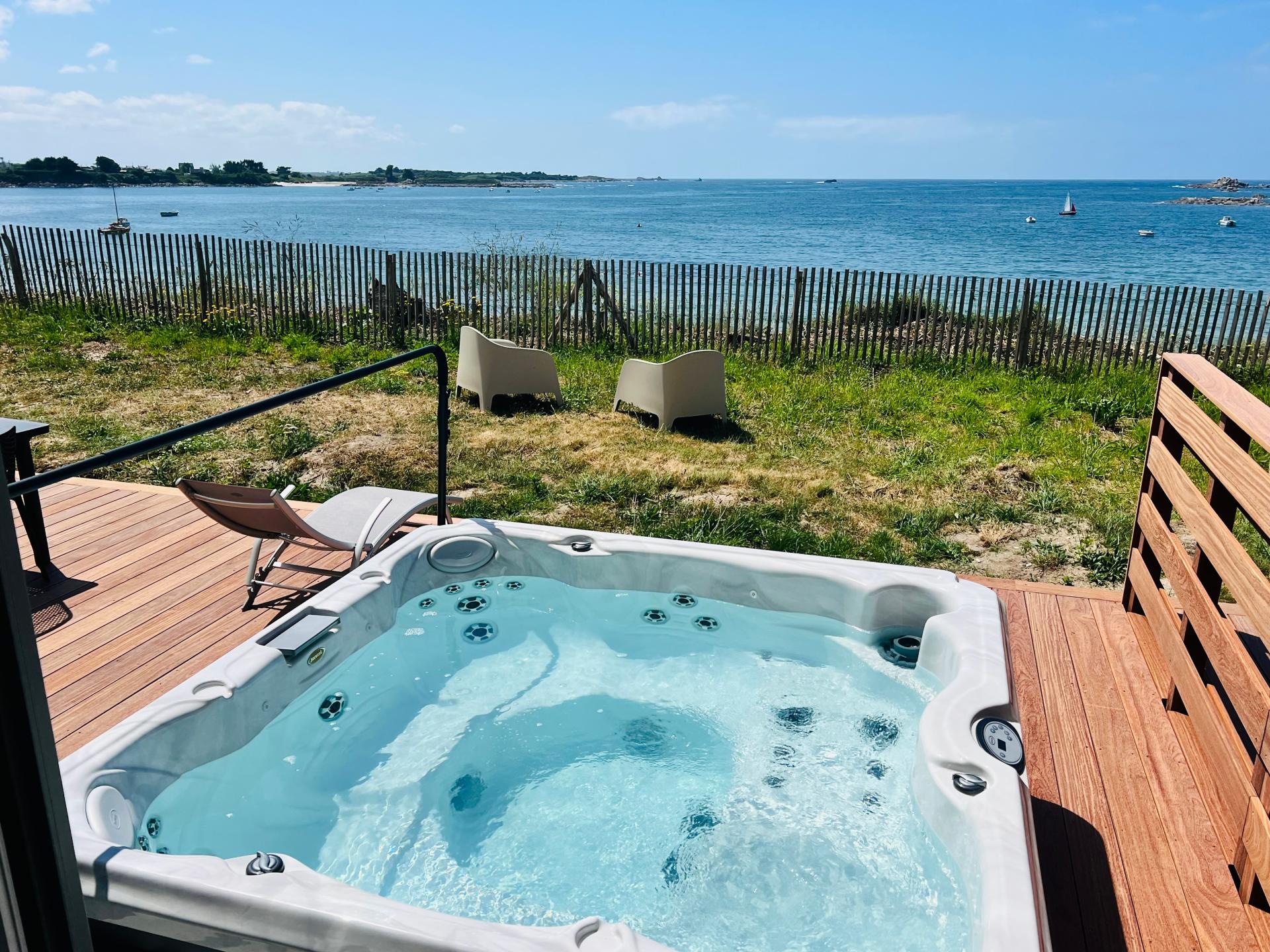 Spa vue sur mer Santec