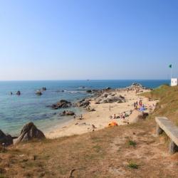 Plage de la pointe de Porsmeur, et ses rochers magnifiques